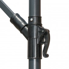 Baner Garden 4 Pieces Cantilever Heavy Duty Resin Stand for CA-2001 Hanging Patio Adjustable Umbrella (CA-2001-B)   566452119